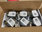 12 Pk Glacier Bay 1-SPRAY 1.4 In. Single Wall Mount Fixed Shower Head Chrome. Fixed Price $19.99.