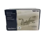 Aquasource Bathroom Faucet Brushed Nickel Finish #0007148. Fixed Price $44.99.