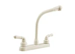 Dura Faucet DF-PK210C-BQ Classical Hi-rise Rv Kitchen Bisque Parchment. Fixed Price $53.19.