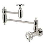 Kingston Brass KS310.RX Belknap 3.8 Gpm Wall Mounted Hole Pot - Nickel. Fixed Price $506.97.