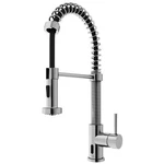 Vigo Edison 19'' Single Handle Pulldown Sprayer Kitchen Faucet With Touchless. Fixed Price $107.50.