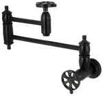 Kingston Brass KS310.RX Belknap 3.8 Gpm Wall Mounted Hole Pot - Black. Fixed Price $506.97.