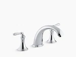 Kohler Devonshire 2-HANDLE Deck & Rim-mount Roman Tub Faucet Trim Kit. Fixed Price $239.99.