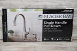 Glacier Bay Calandine Single-handle Pull-down Sprayer Kitchen Faucet 1009093889. Fixed Price $71.99.