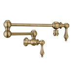 Whitehaus WHKPFLV3-9550-NT Vintage Iii Plus Pot Filler With Lever Handles. Fixed Price $700.00.