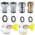 6 Pcs Faucet Tap Quick Connector Kit, Veinardyl 4 Washing Machine. Fixed Price $23.32.