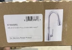 Moen Arlia Chrome Single Handle Deck-mount Pull-down Kitchen Faucet With Sprayer. Fixed Price $143.20.
