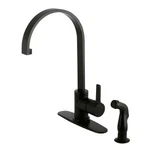 Kingston Brass LS871.CTLSP Continental 1.8 Gpm Standard Kitchen - Black. Fixed Price $422.47.