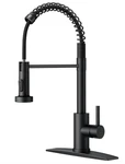 Grifo Cocina Negro Con Rociador Extra Acero Inoxidable Monomando Muelle. Fixed Price $79.26.