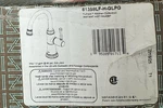 Brizo 61358LF-H-GLPG Tulham 1.0 Gpm Instant Hot Faucet Water Dispenser. Fixed Price $315.99.