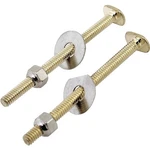 Prosource PMB-229 Bolt Set, Steel, Brass, For: Use Attach Toilet Flange. Fixed Price $11.77.