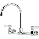 Krowne 12-801L Commercial Series 8"" Center Wall Mount Faucet 6"" Gooseneck. Fixed Price $132.57.
