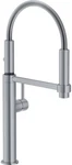 Franke FF4480 Pescara Kitchen Faucet Pulldown Dual Spray Satin Nickel New Box. Fixed Price $616.00.