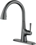 Better Homes & Gardens Touchless Pull Down Kitchen Faucet In Matte Black. Fixed Price $89.98.