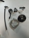 Moen Attract Magnetix 6-SPRAY Dual Wall Mount Fixed Handheld Shower New. Fixed Price $89.99.