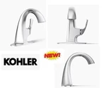 Kohler Chrome Katun Single-handle Bathroom Vanity Sink Faucet 1333097. Fixed Price $65.00.
