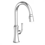 Newport Brass 3310-5103/26 Stripling Pull-down Kitchen Faucet Polished Chrome. Fixed Price $1061.20.