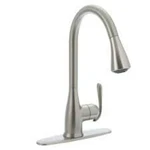 Moen Haysfield 87879SRS High Arc Kitchen Faucet, Spot Resist Stainless. Fixed Price $95.99.