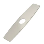 Bwe 10" Commercial Kitchen Sink Faucet Hole Cover Deck Plate Escutcheon Brushed. Fixed Price $14.49.