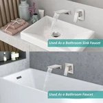 Aolemi Wall Bathroom Faucet Single Handle Mounted Tub Filler Sink.... Fixed Price $50.00.