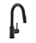 Single Handle Pull-down Sprayer Kitchen Faucet Matte Black. Fixed Price $39.99.