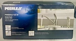 Peerless Brushed Nickel Stainless Steel Kitchen Faucet Single Handle Side Spray. Fixed Price $56.99.