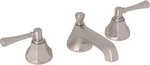 Rohl Wellsford Deco 1.2 Gpm Widespread Bathroom Faucet Satin Nickel WE2302LMSTN2. Fixed Price $776.00.