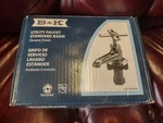 B&k Faucets 120-003NLA Standard Basin One Handle Brass Chrome Nib New. Fixed Price $16.99.