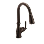Moen 7185EWORB Kitchen Faucet Hole Oil Rubbed Bronze Touchless 1.5 Gpm. Fixed Price $763.96.