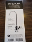 Whefchr Polished Chrome Faucet (open Box). Fixed Price $55.00.