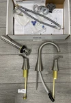Kohler K-27390-4K-BN Simplice Double-handle Sink Faucet Vibrant Brushed Nickel. Fixed Price $172.89.