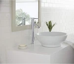 Glacier Bay Single Handle Hole Modern Vessel Bathroom Faucet Chrome 1003 899 553. Fixed Price $70.00.