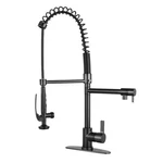 Kingston Brass LS850.CTL Continental 1.8 Gpm Hole Pre-rinse Black. Fixed Price $656.47.