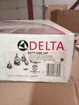 Delta 3577-CBLHP Two Handle Widespread Neo Style Lavatory With Metal Pop-up Less. Fixed Price $400.00.