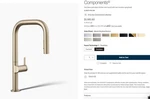 Kholer Touchless Components Pull-down Faucet K-28271-RT2-BV Brushed Bronze. Fixed Price $729.99.