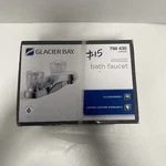 New Sealed Glacier Bay Aragon Bath Faucet Chrome 798430 Inch Centerset. Fixed Price $11.99.