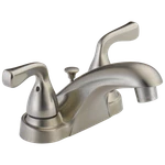 Delta Foundations Bathroom Faucet Eco-friendly Stainless-certified Refurbished. Fixed Price $37.46.