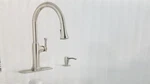 Kohler Pull-down Kitchen Faucet Soap Dispenser Polished Nickel New #R33393-SD-SN. Fixed Price $199.99.