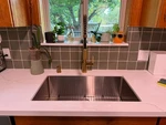 Moen F5923BG Brushed Gold Pulldown Kitchen Faucet With Matching Air Gap. Fixed Price $335.00.
