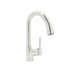 New Rohl R7505SPN2 Polished Nickel Modern Lux Pull-down Bar/food Prep Faucet. Fixed Price $345.00.