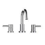 Avanity FWS1501CP Positano Chrome Bathroom Faucet With Handles & Pop-up Drain. Fixed Price $127.99.