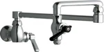 Chicago Faucets 515-ABCP Single-hole Wall-mounted Pot And Kettle Filler. Fixed Price $680.60.