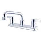 FB2131NDL Nuvofusion 8-INCH Centerset Kitchen Faucet, Polished Chrome. Fixed Price $51.14.