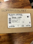 Sloan Optima EBF550-1.5GPM Battery Operated Sensor Faucet 3315312BT Nib. Fixed Price $134.09.