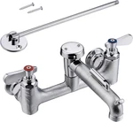 Heavy-duty Wall Mount Mop Sink Faucet With Vacuum Breaker And Hose Thread. Fixed Price $183.99.