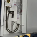 Franke FFB3180 Ambient Series Kitchen Bar Swivel Faucet Satin Nickel, New!. Fixed Price $338.00.