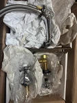 Pottery Barn Victoria Cross Handle Bathroom Faucet Chrome. Fixed Price $249.00.