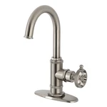Kingston Brass KSD850.RKZ Wendell 1.8 Gpm Hole Bar Faucet - Nickel. Fixed Price $445.22.
