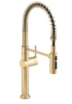 Kohler Crue K-22973-2MB Pre-rinse Spray Kitchen Faucet Brushed Modern Brass New!. Fixed Price $438.00.