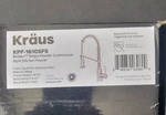 Kraus KPF-1610SFS Bolden Kitchen Faucet Stainless Steel. Fixed Price $100.00.